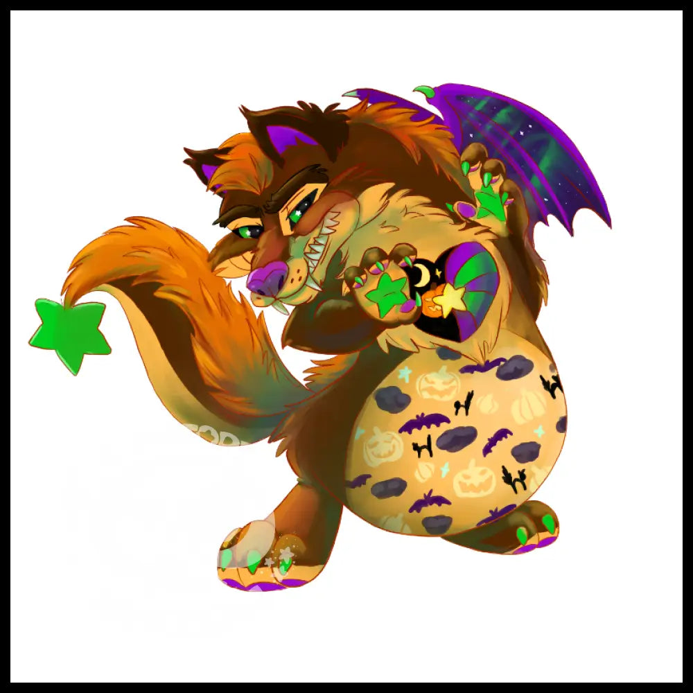 2” Hard Enamel Pin (Dream Keep Dragons) Spooky Dreams Enamel Pin