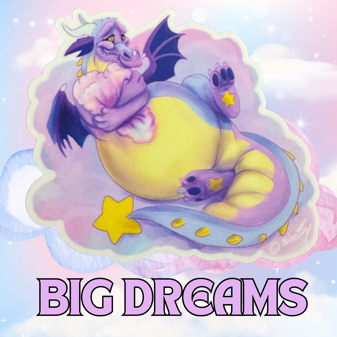 Vinyl Stickers: Dream Keep Dragons