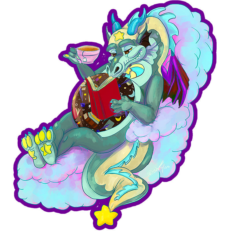 Vinyl Stickers: Dream Keep Dragons Bright Dreams