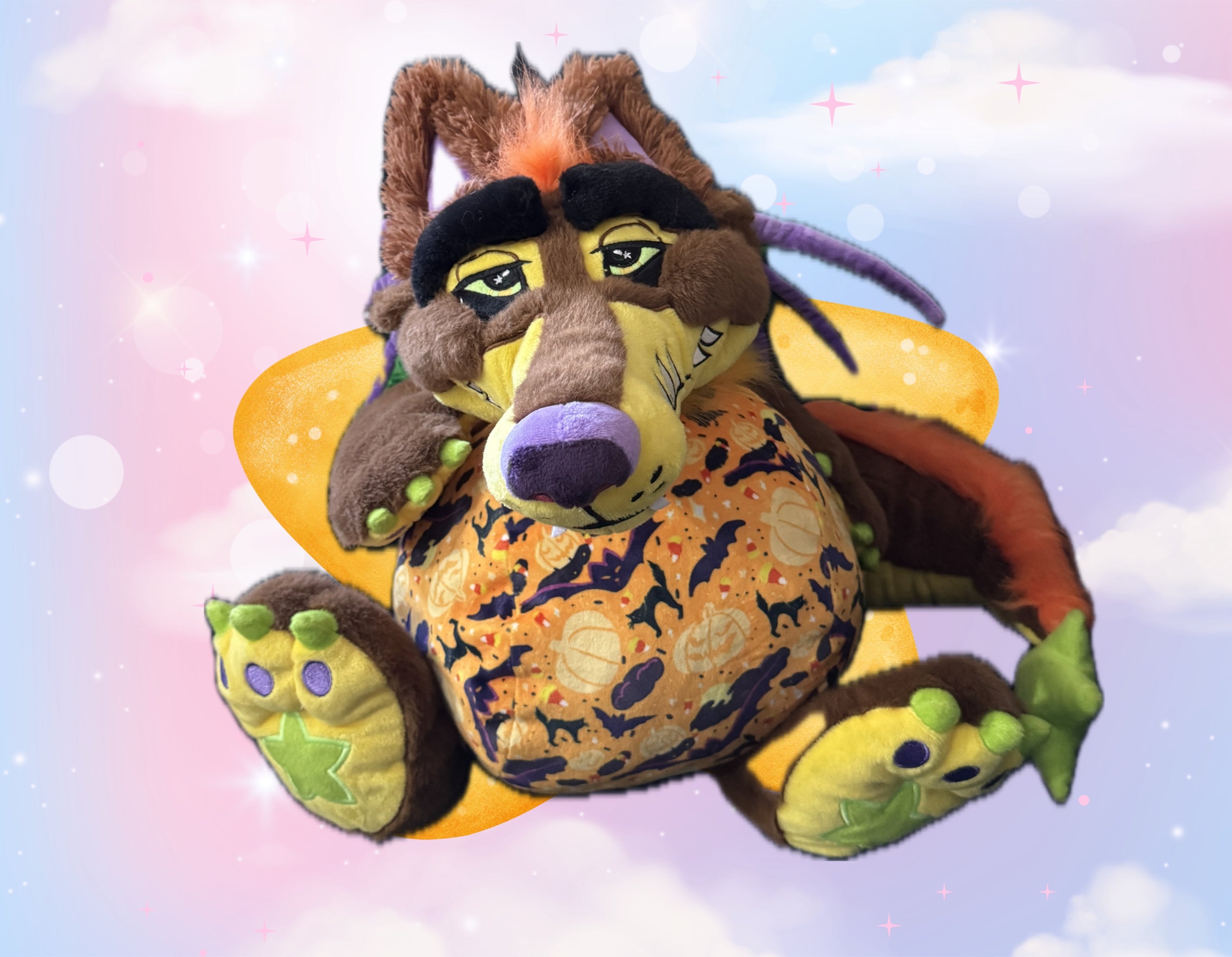 Companion Plush “Spooky Dreams” Fully Stuffed_No Zipper Doll