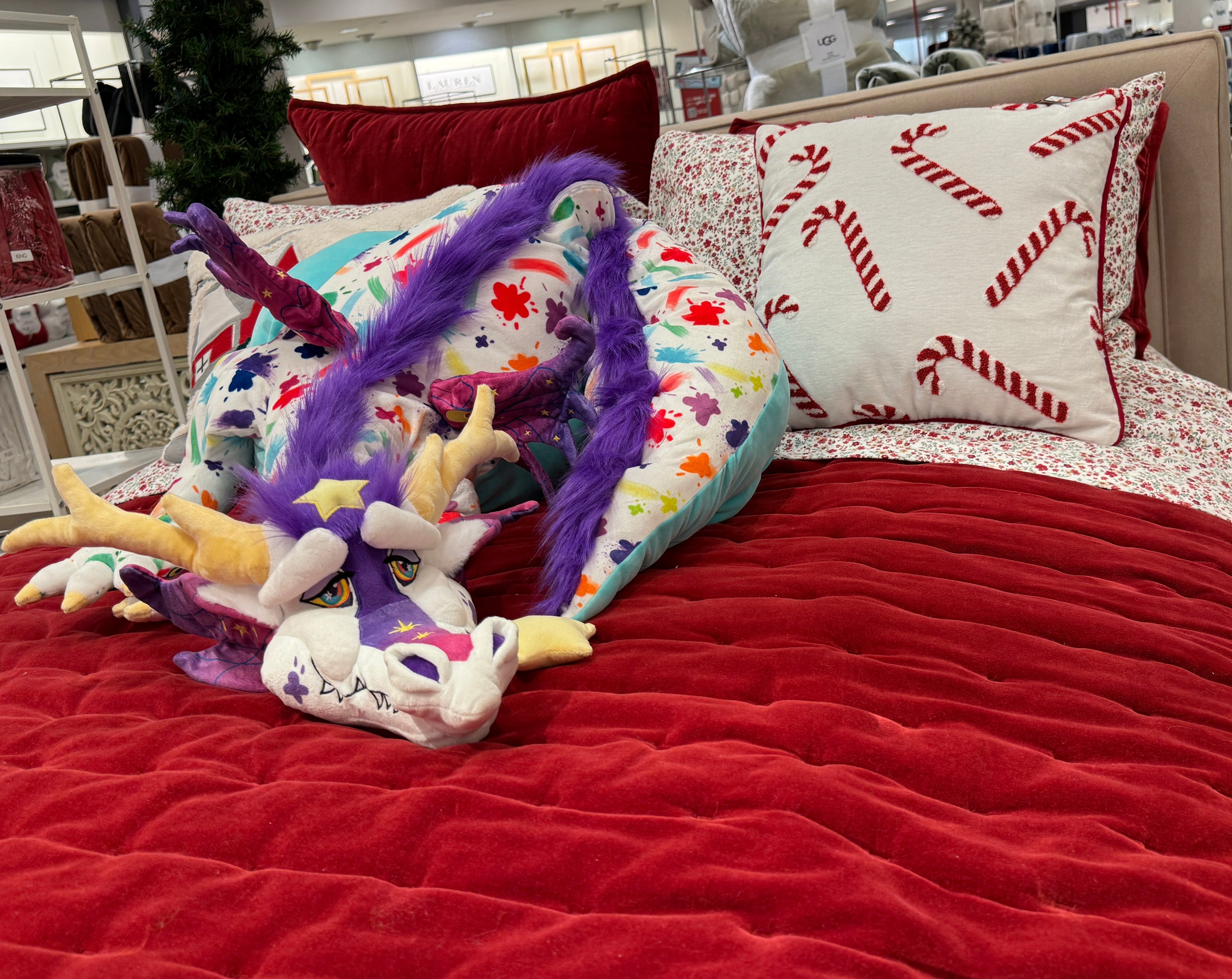 Giant Dream Keep Dragon 6ft Plush Doll