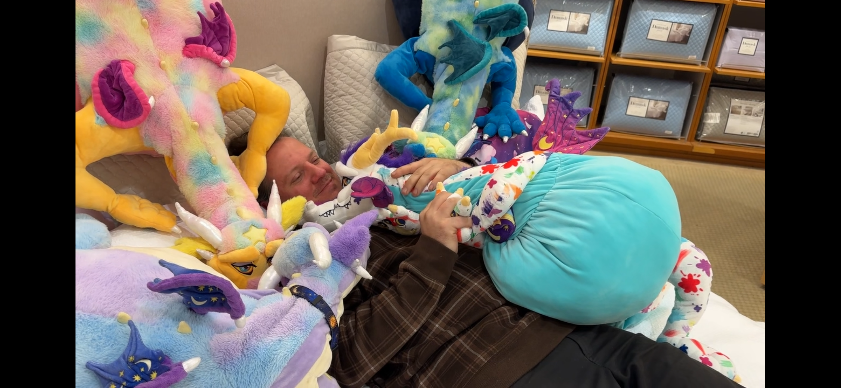 Giant Dream Keep Dragon 6ft Plush Doll