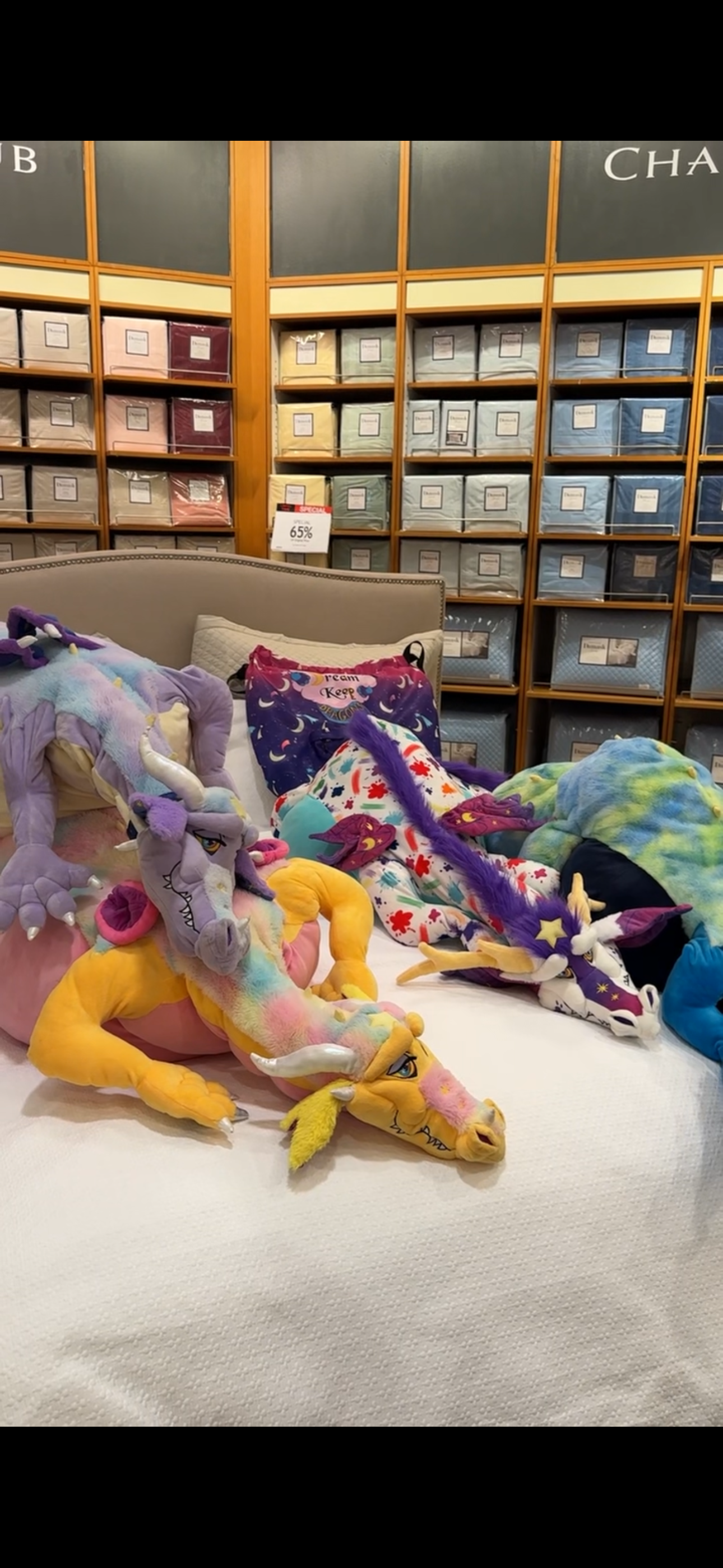 Giant Dream Keep Dragon 6ft Plush Doll