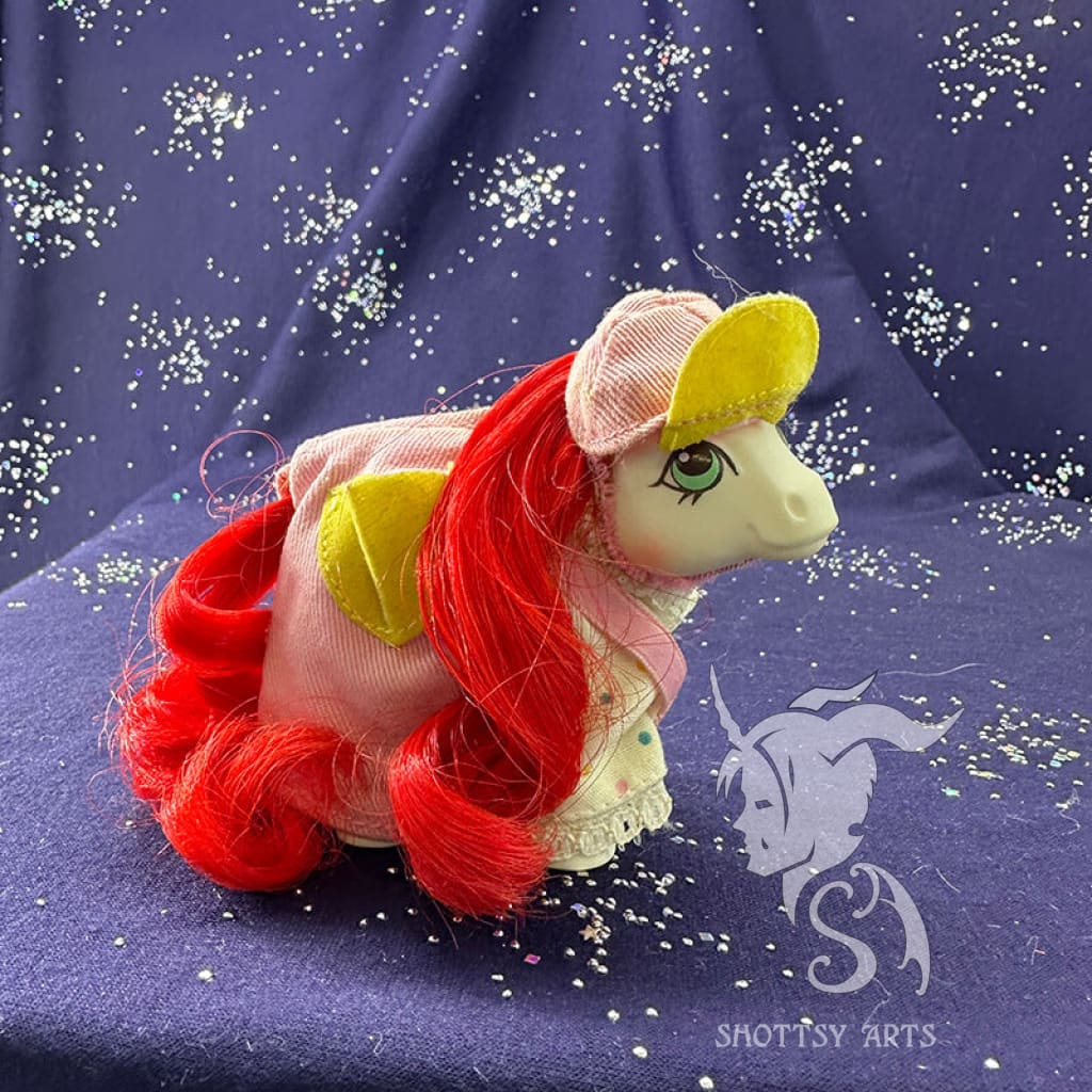 Baby Pony Overalls Doll Clothes