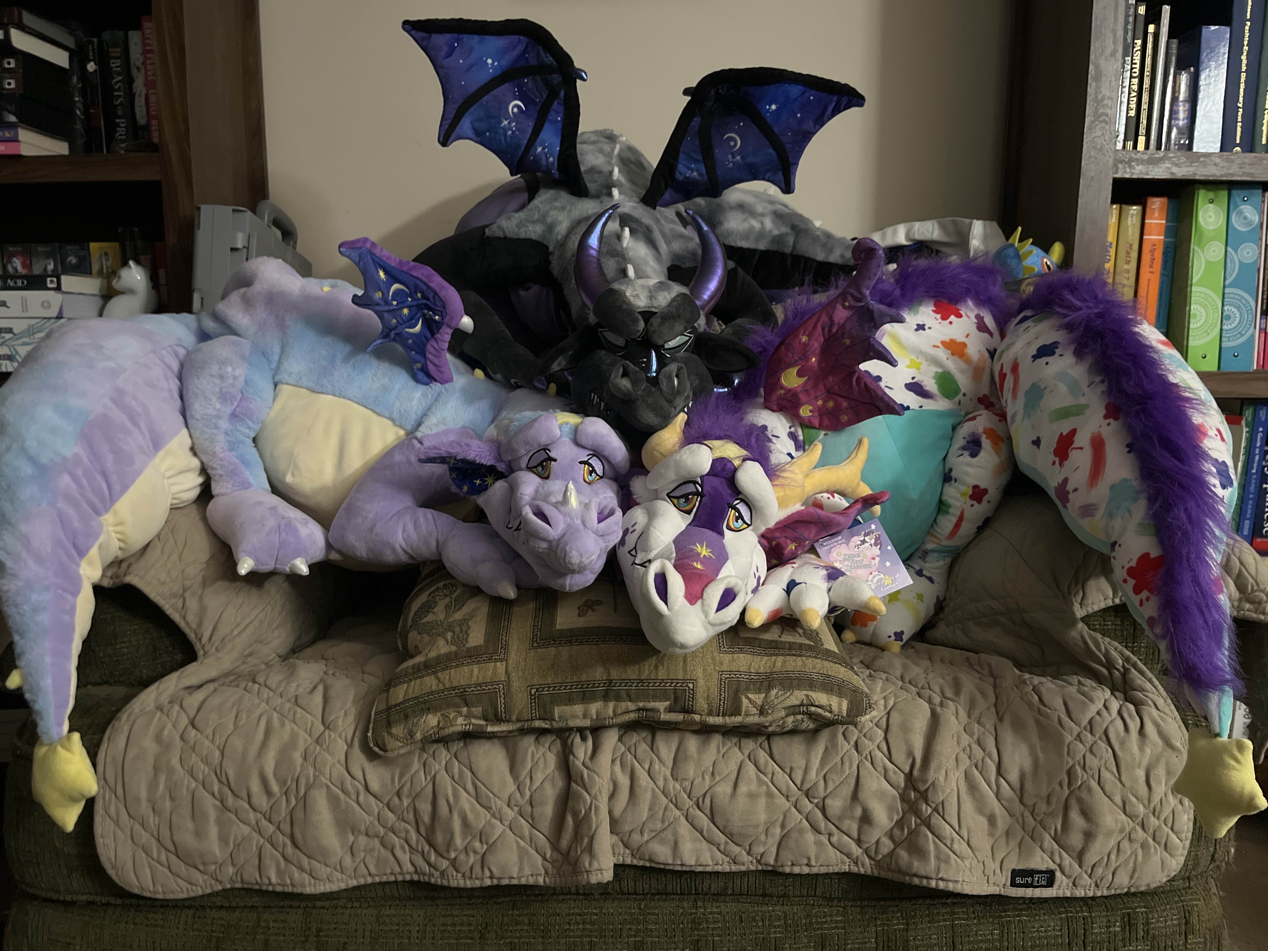 Giant Dream Keep Dragon 6ft Plush Doll