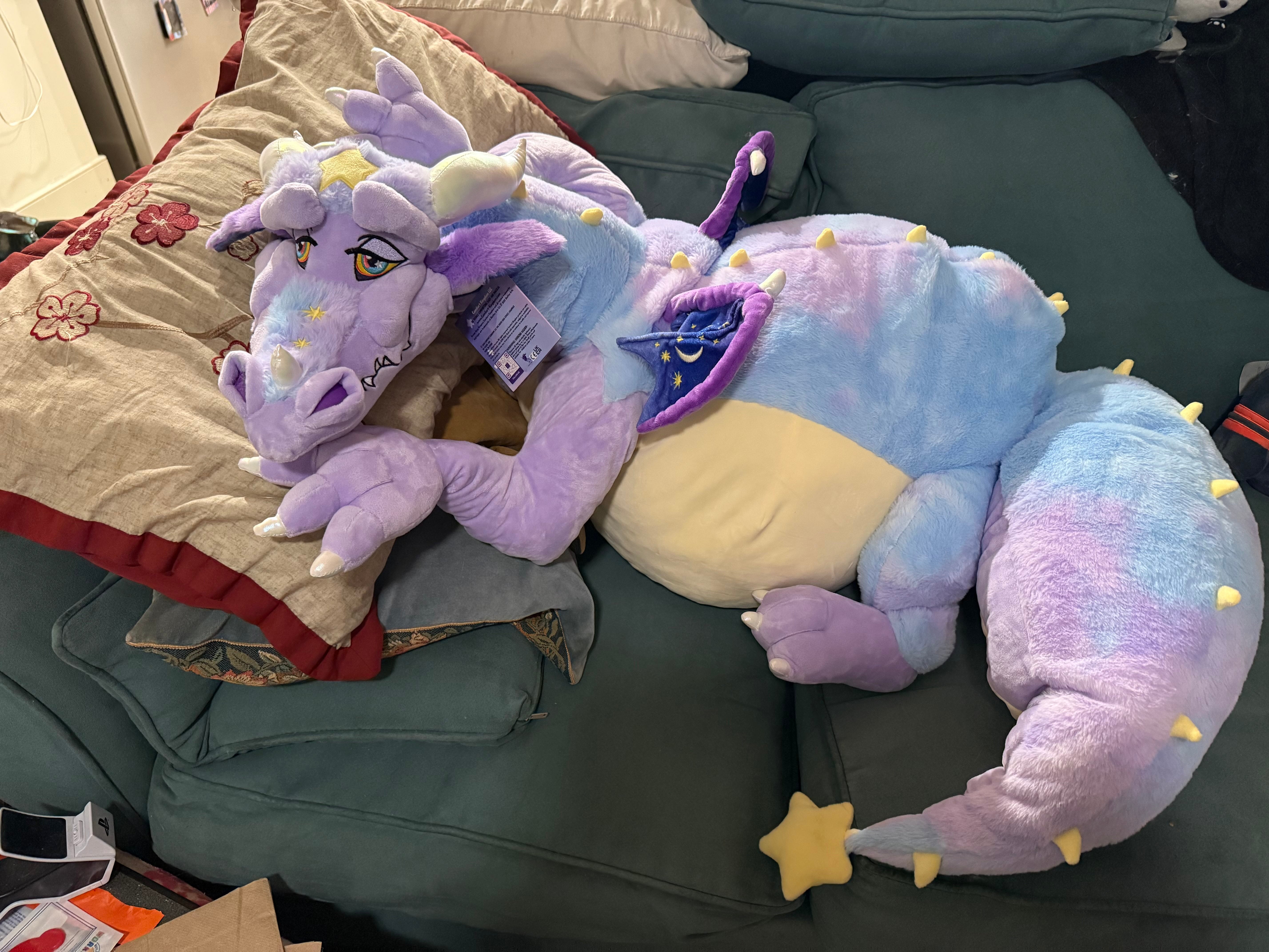 Giant Dream Keep Dragon 6ft Plush Doll