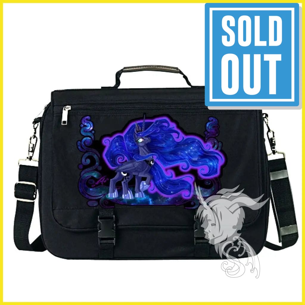 MLP Dreamwalker Luna Laptop Bag Shottsy Arts
