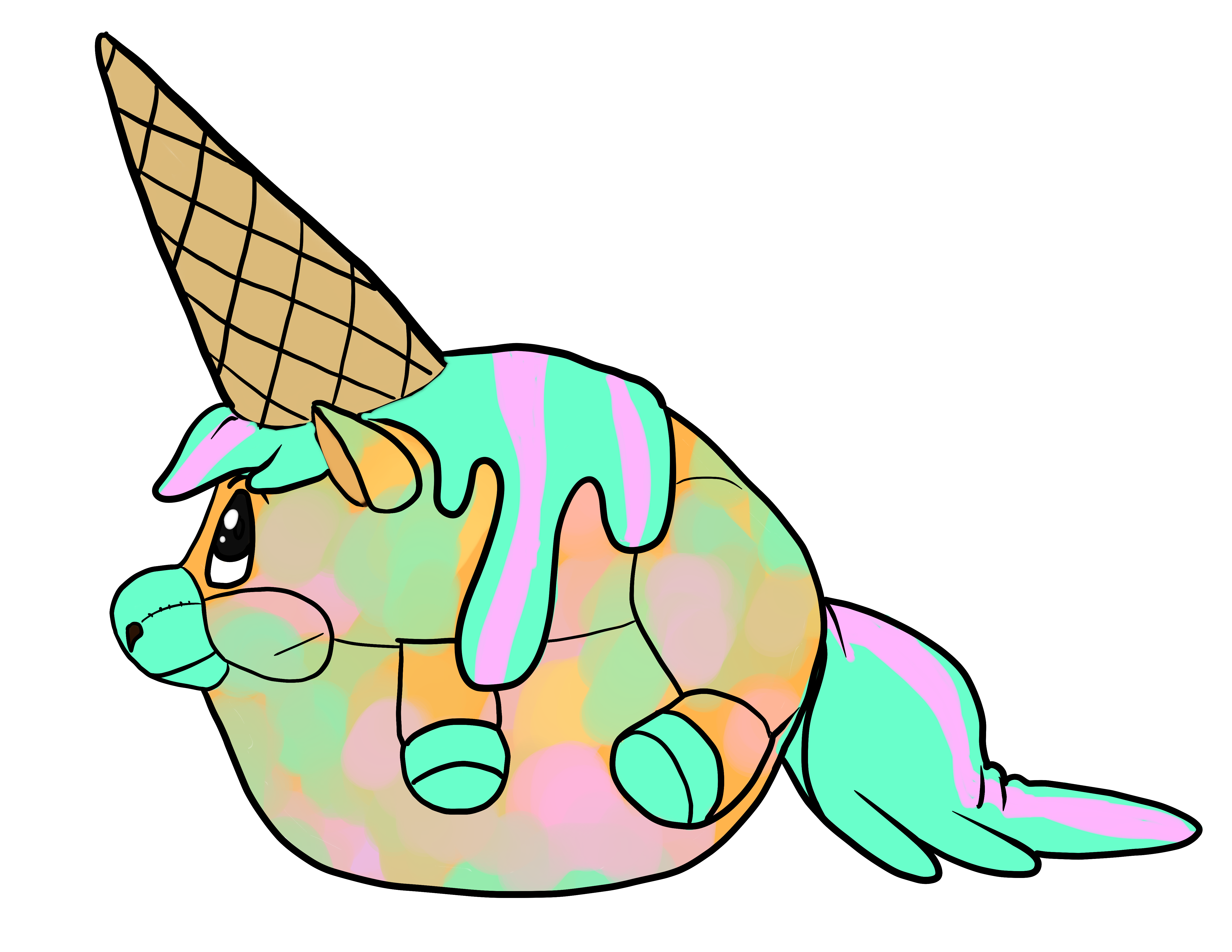 Unicone Plush (Stress-Ball) Plush