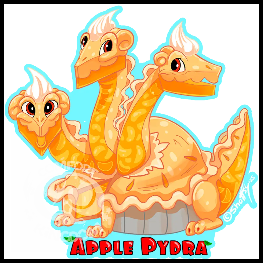 Apple Pydra Sticker
