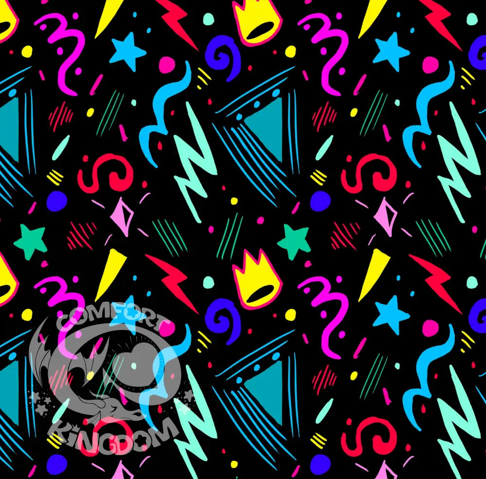 Bandanas Retro Royal (No Lettering) Apparel & Accessories