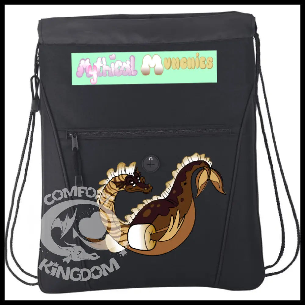 Chocness Monster Drawstring Bag Laptop Bag