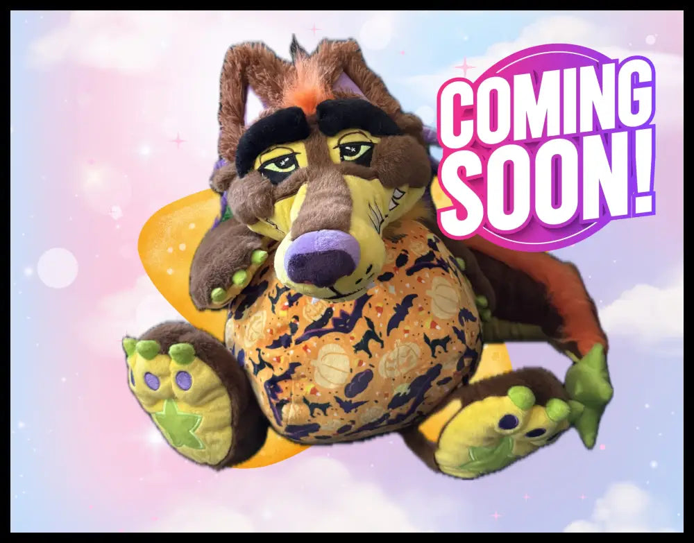 Companion Plush “Spooky Dreams” Fully Stuffed_No Zipper Doll