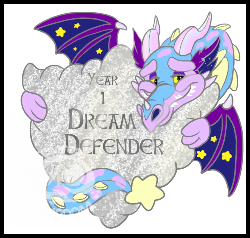 Dream Defender Silver Tier Pin Enamel Pin
