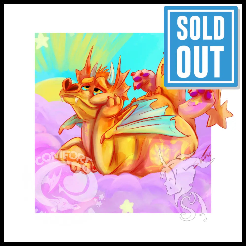 Dream Keep Dragon Mini Prints Daydream