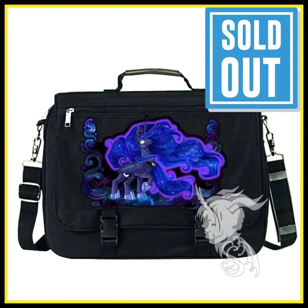 MLP Dreamwalker Luna Laptop Bag Shottsy Arts