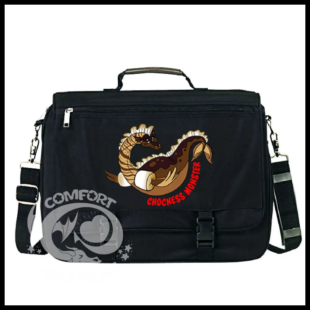 Mythical Munchies Messenger Bag Chocness Monster Laptop Bag