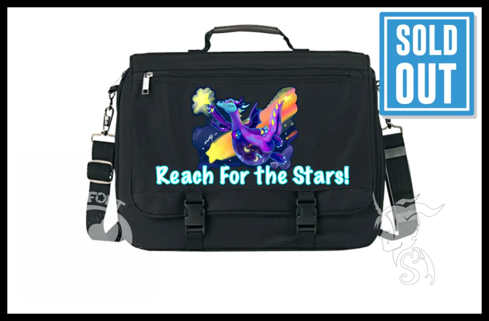 Reach For The Stars_Messenger Bag Laptop