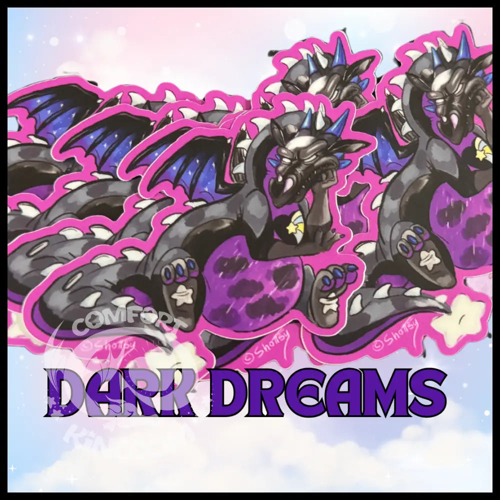 Vinyl Stickers: Dream Keep Dragons