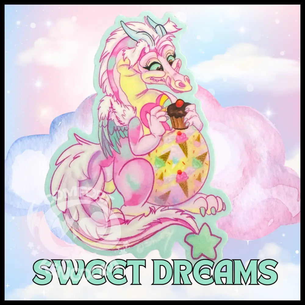 Vinyl Stickers: Dream Keep Dragons