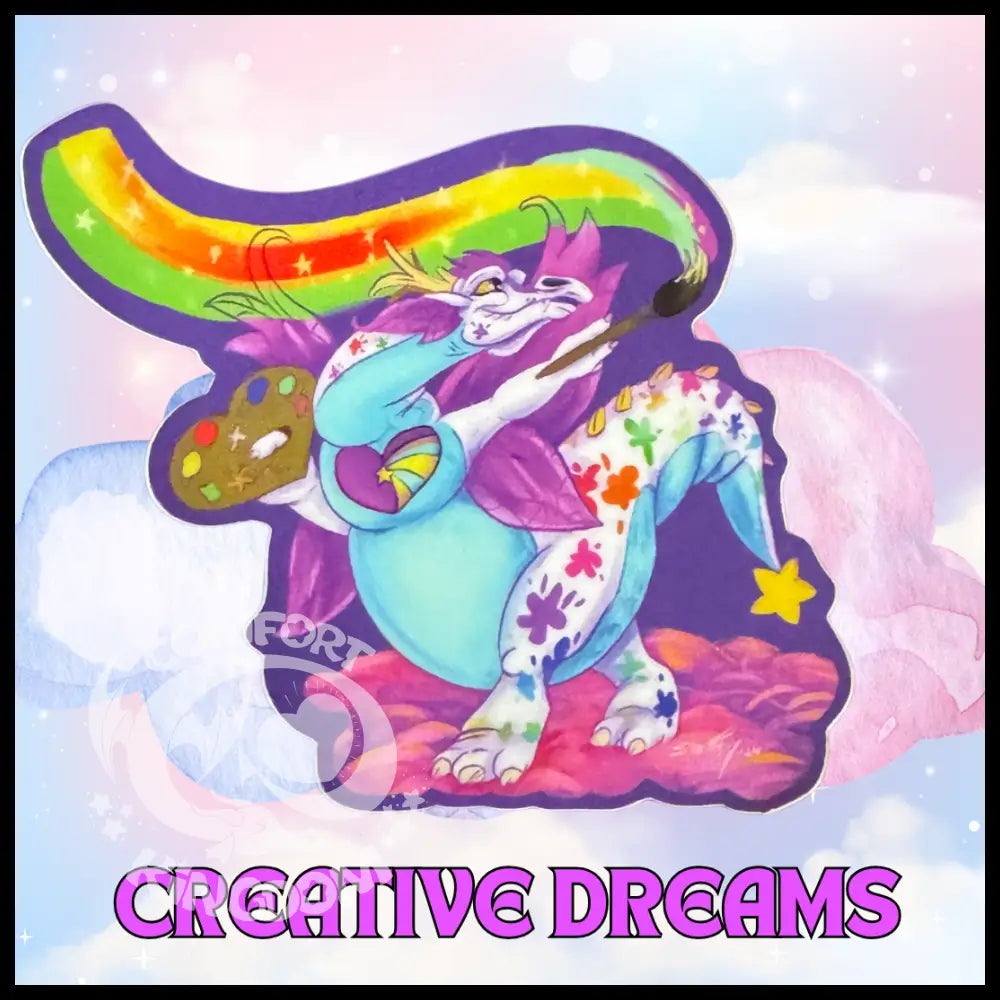 Vinyl Stickers: Dream Keep Dragons