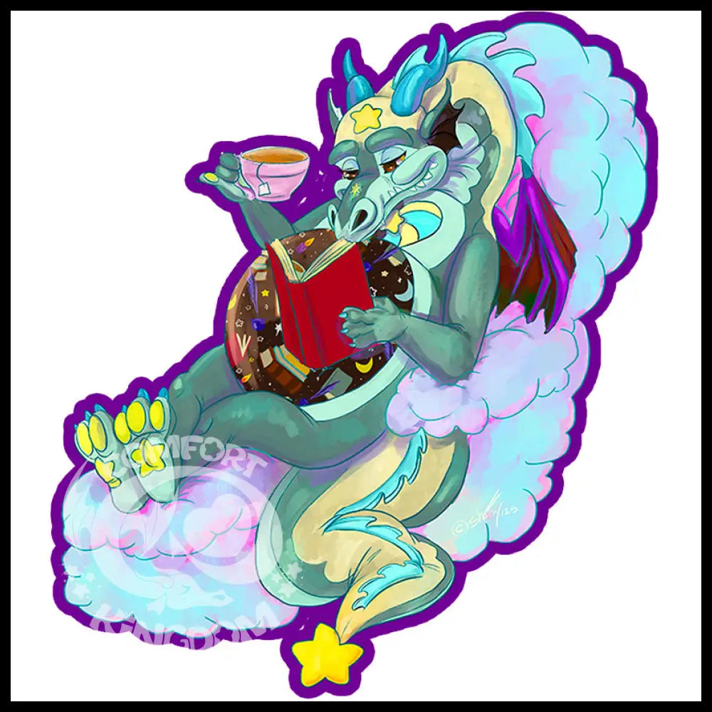 Vinyl Stickers: Dream Keep Dragons Bright Dreams
