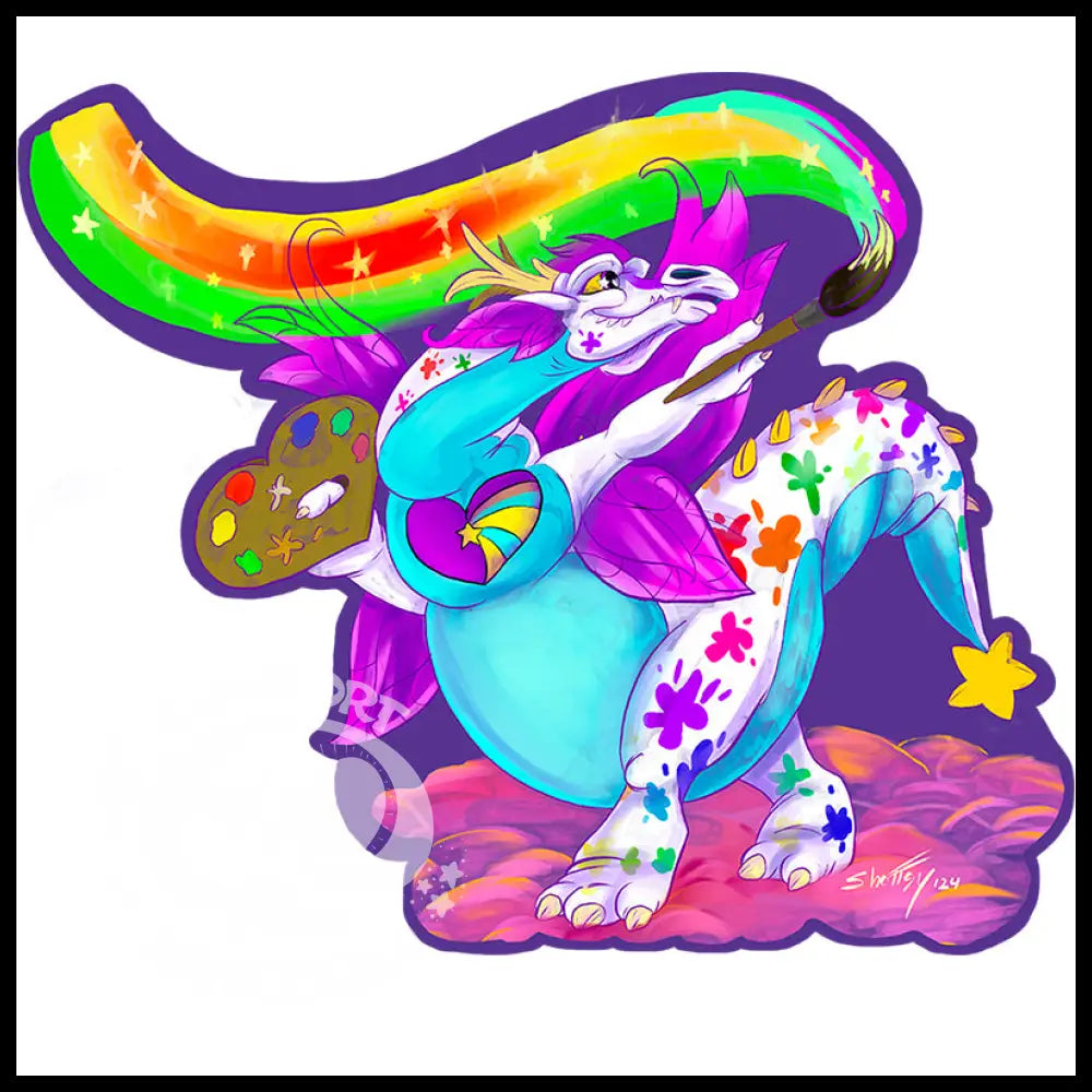 Vinyl Stickers: Dream Keep Dragons Creative Dream