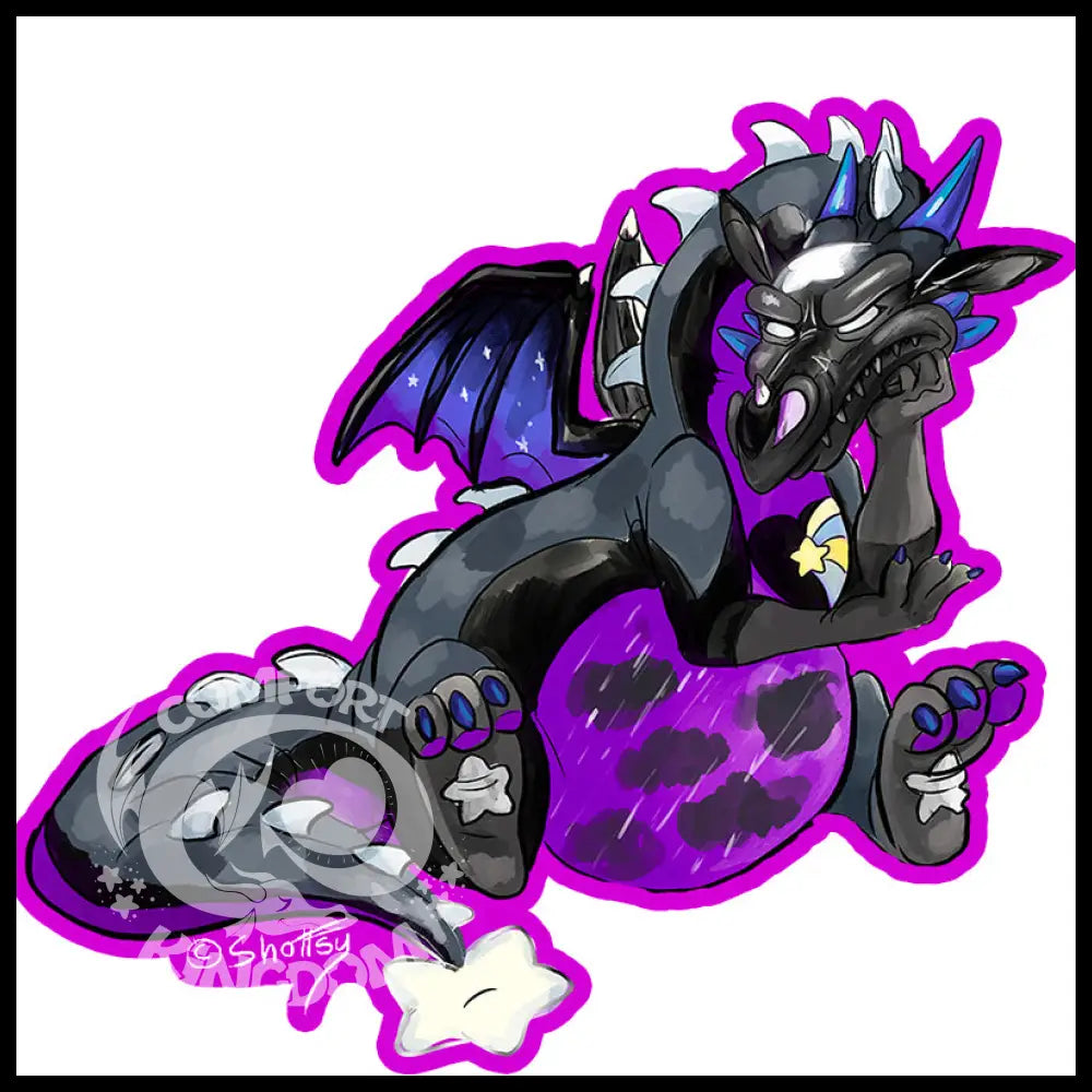 Vinyl Stickers: Dream Keep Dragons Dark Dreams