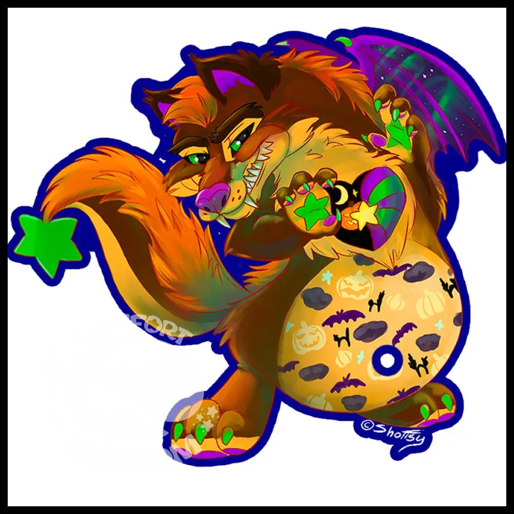 Vinyl Stickers: Dream Keep Dragons Spooky Dreams