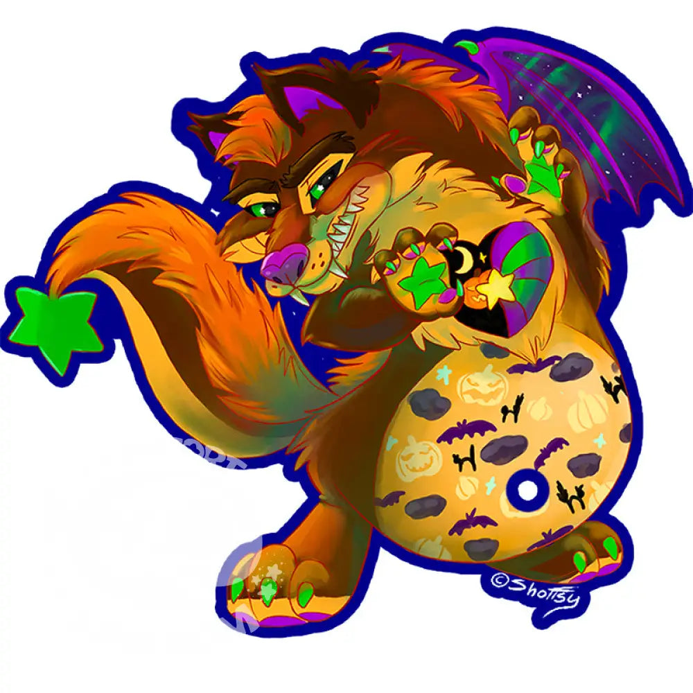 Vinyl Stickers: Dream Keep Dragons Spooky Dreams