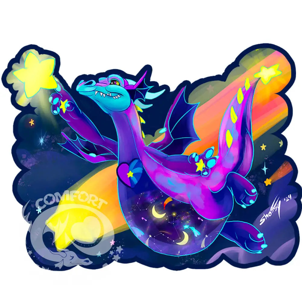 Vinyl Stickers: Dream Keep Dragons Star Dreamer