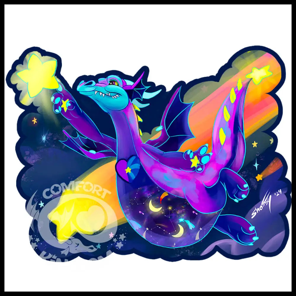 Vinyl Stickers: Dream Keep Dragons Star Dreamer
