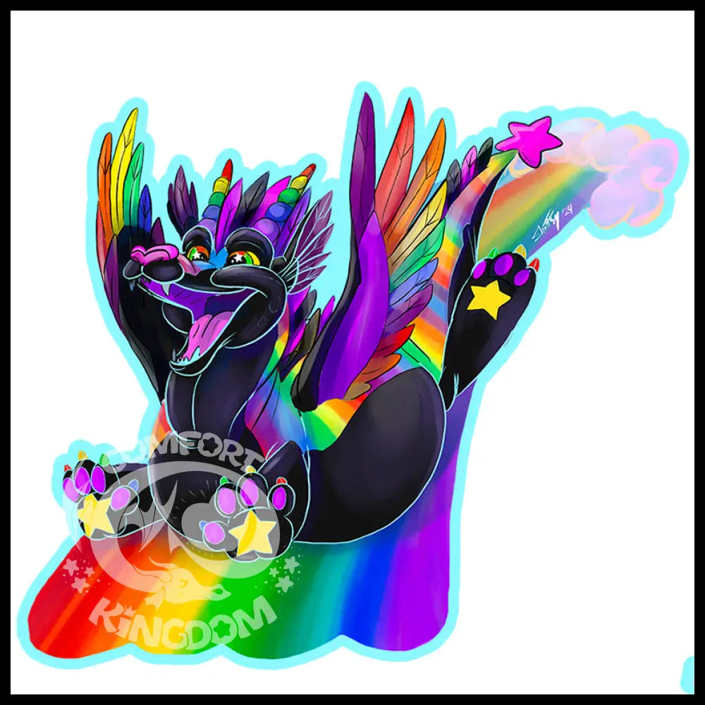 Vinyl Stickers: Dream Keep Dragons Vivid Dreams