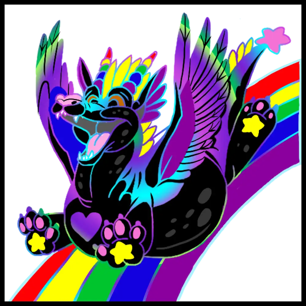 2” Hard Enamel Pin (Dream Keep Dragons) Vivid Dreams Enamel Pin