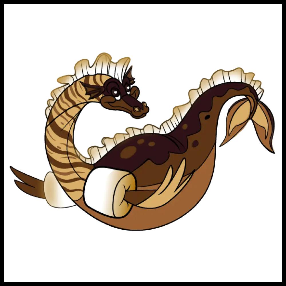 2” Hard Enamel Pin (Mythical Munchies) Chocness Monster Enamel Pin