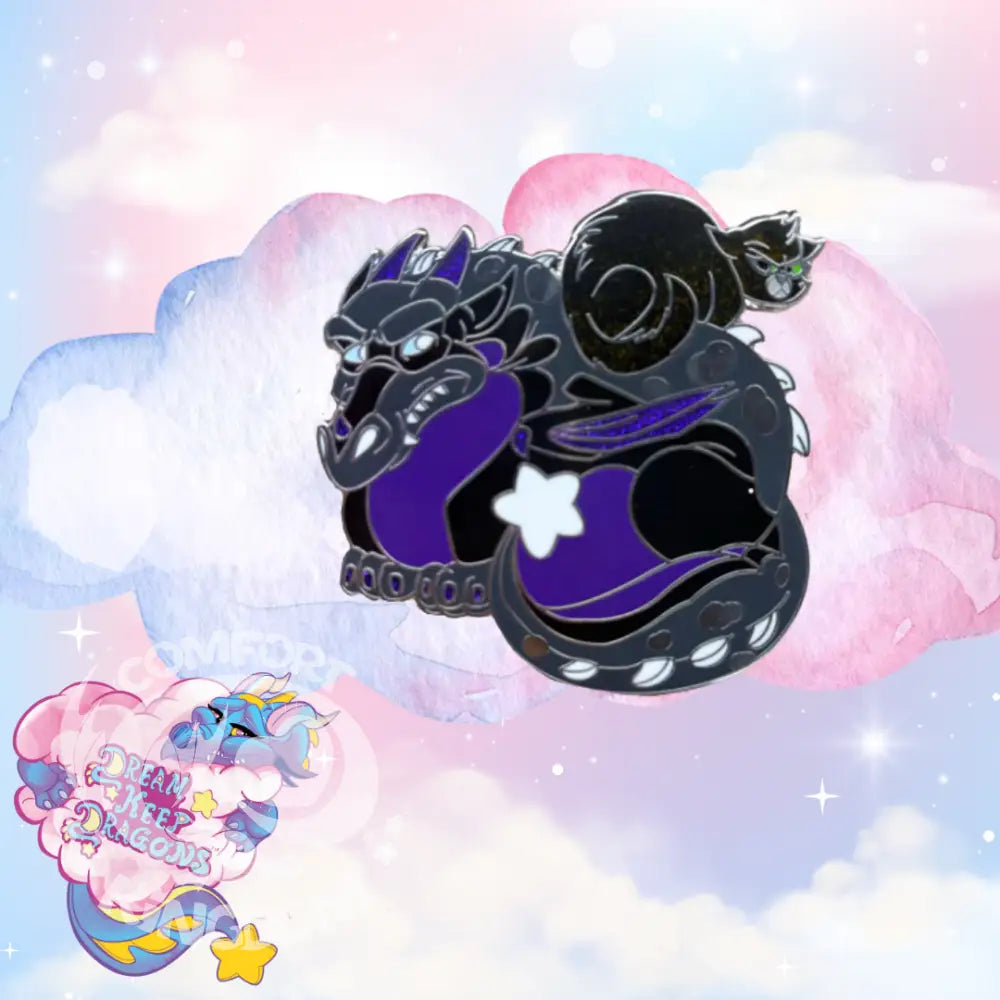 3” Large Dark Dreams Enamel Pin Enamel Pin