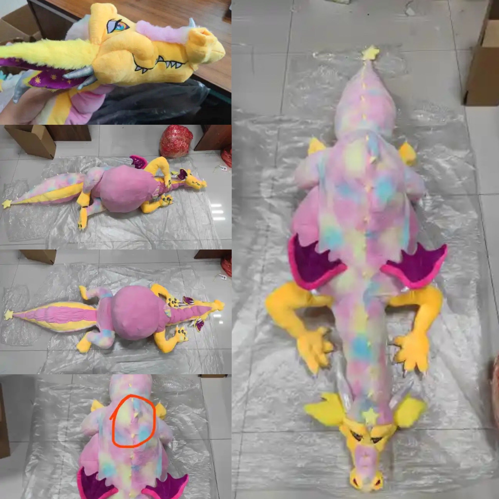 (GIANT) Daydream Dragon Plush
