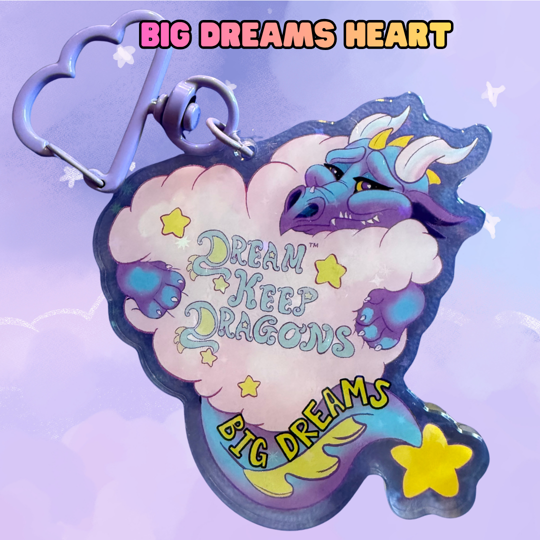 Dream Keep Dragons Heart Charms