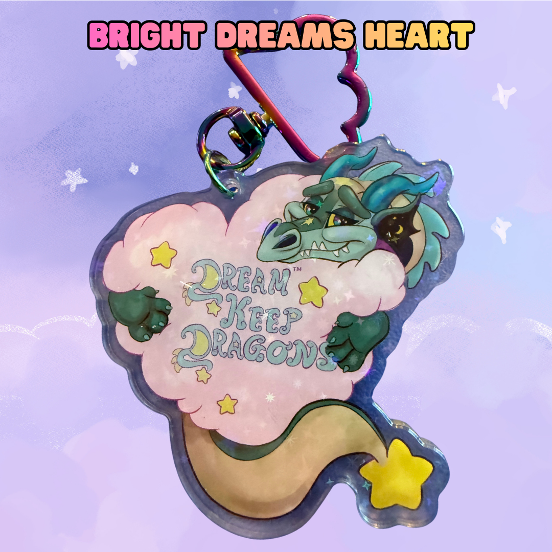 Dream Keep Dragons Heart Charms