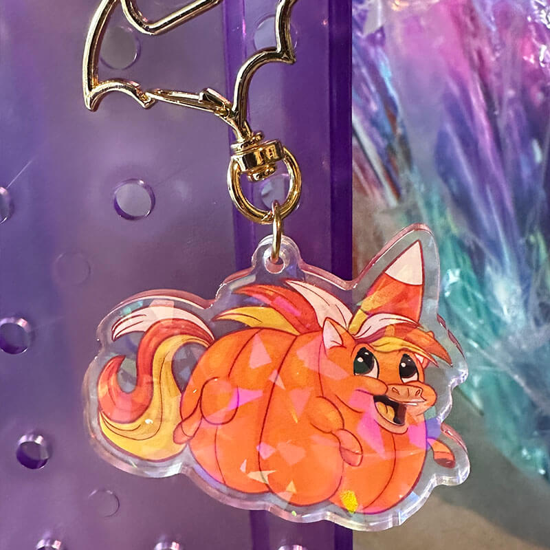 Mythical Munchies Keychains Candy Corn