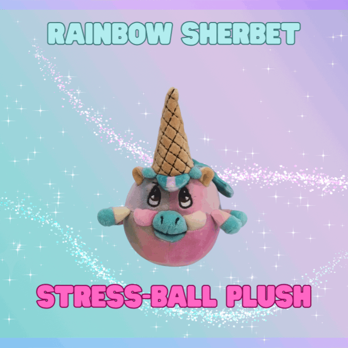 Unicone Plush (Stress-Ball)