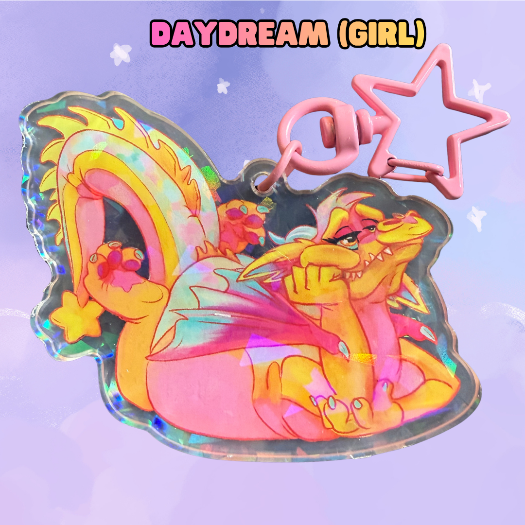 Dream Keep Dragons Keychains