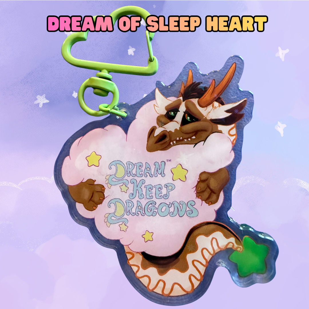 Dream Keep Dragons Heart Charms