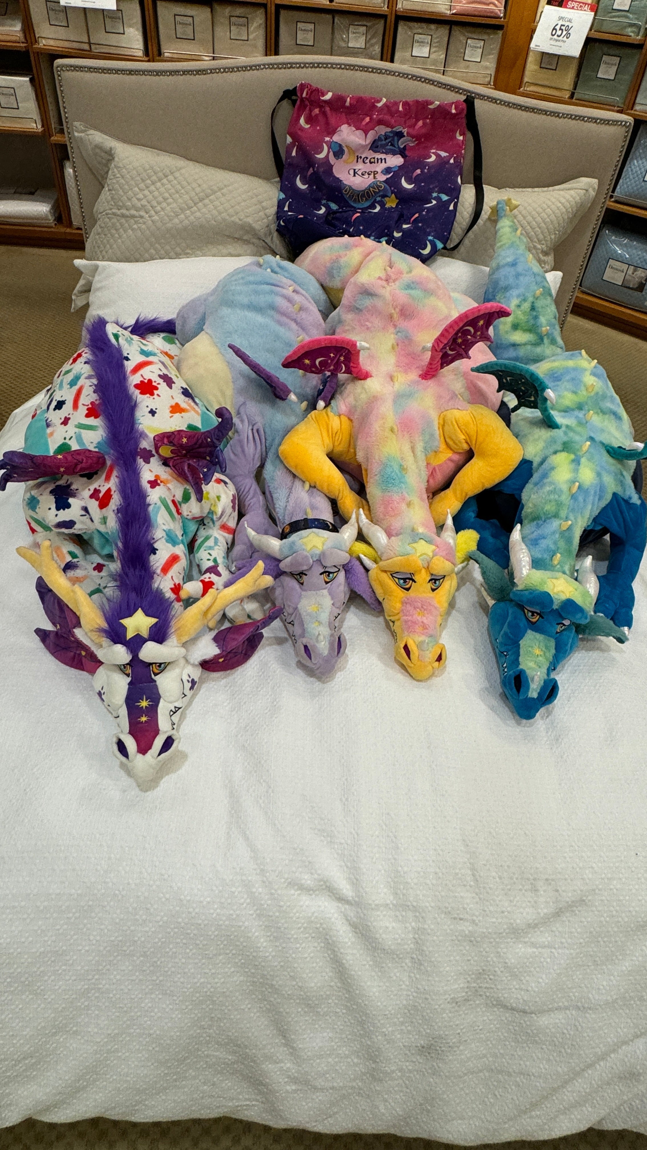 Giant Dream Keep Dragon 6ft Plush Doll