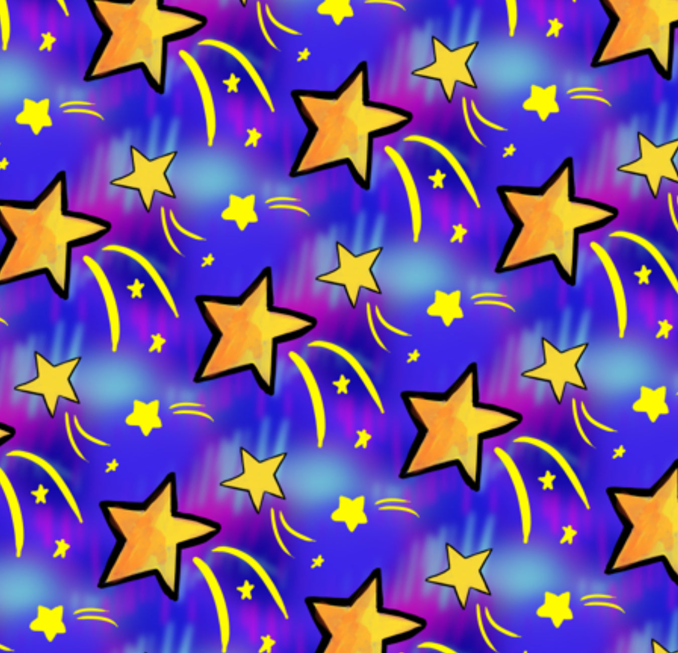 Bandanas Stars (No Lettering) Apparel & Accessories