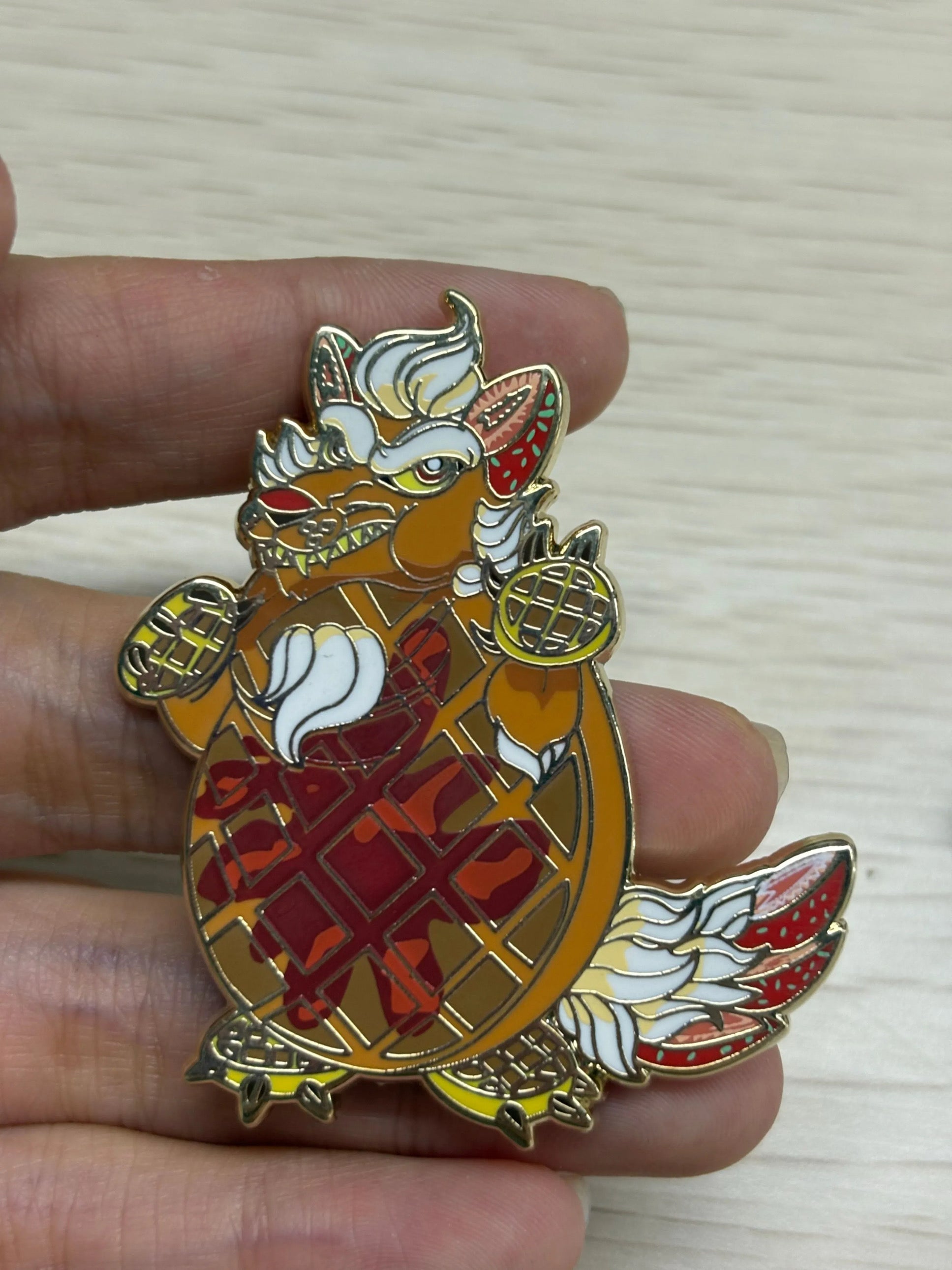 2” Hard Enamel Pin (Mythical Munchies) Enamel Pin