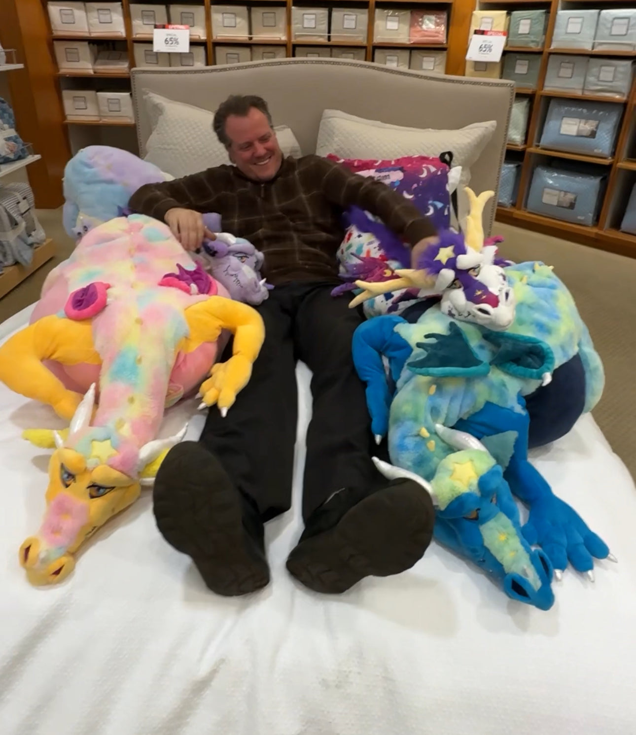 Giant Dream Keep Dragon 6ft Plush Doll