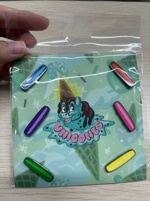 Sprinkle Pin Set Enamel Pin