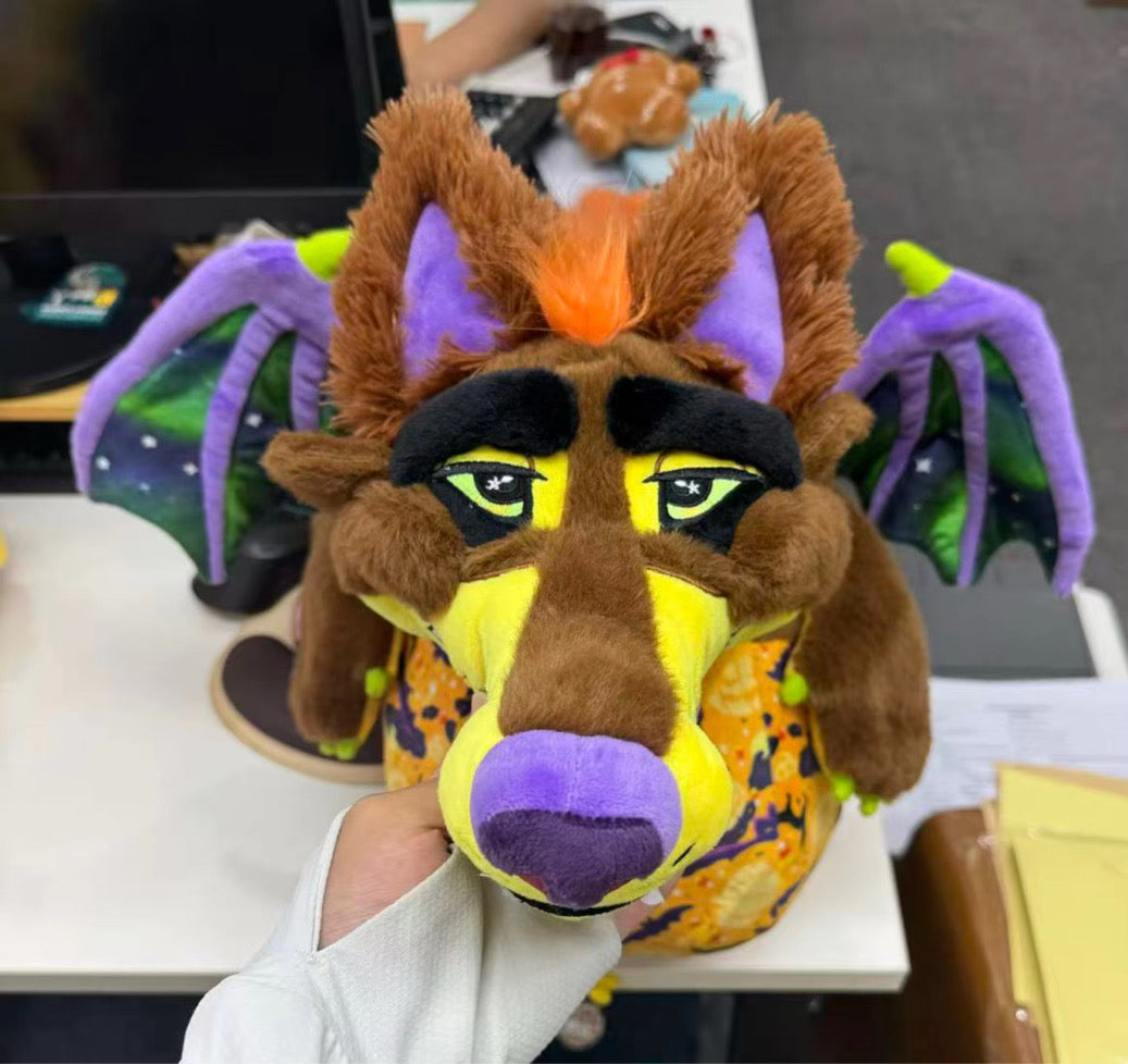 Companion Plush “Spooky Dreams” Fully Stuffed_No Zipper Doll