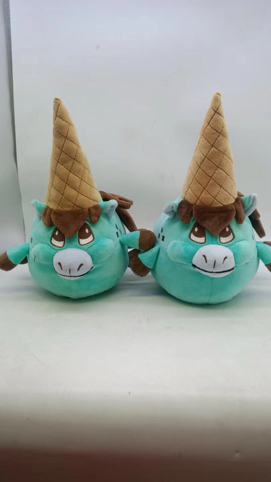 Mint Unicone Plush Plush