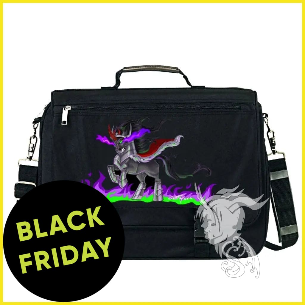 MLP King Sombra  Laptop Bag Shottsy Arts